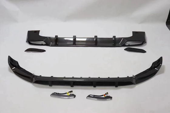 Yüksek Kaliteli Karbon Fiber W464 G500 G63 Bodies Kit W464 Upgrade Topcar Style Ön Kürek Arka Dudak Spoiler