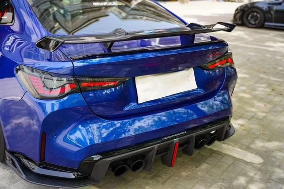 G82 M4 Bmw M4 Body Kit F82 Ön Dudak G80 M3 Yan Etekler Karbon Fiber Diffuser