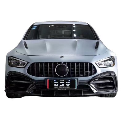 Mercedes AMG GT50 53 63 Karbon Fiber Body Kit AMG GT50 53 63 Yükseltilmiş Top Style Karbon Fiber Ön Dudak Diffuser Spoiler