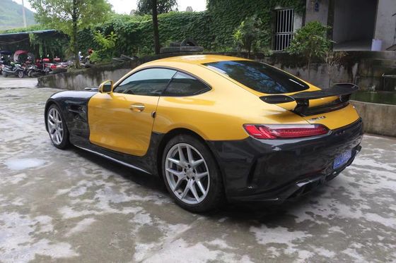 Mercedes-Benz AMG GT GTC GTS Bodies Kit'i için Otomatik Parçalar AMG GT GTC GTS GTR tarzı Yenileştirilmiş Ön ve Arka Tampon Spoiler Bodies Kit