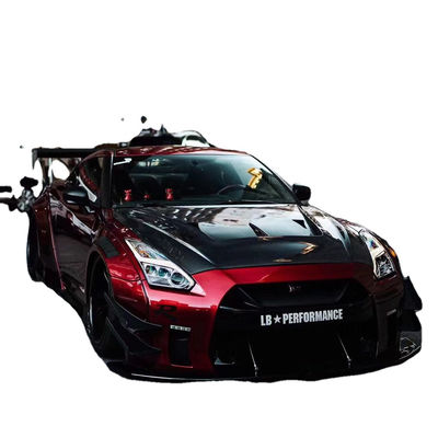 Sıcak 2022 Ürünleri Nissan GTR R35 için GTR R35wide Bodyki Body Kit Ön ve Arka Tampon Spoiler