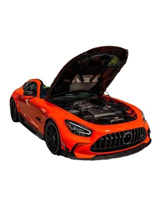 Mercedes AMG GT GTC GTS Bodies Kit için Otomatik Parçalar AMG GT Upgraded Black Series Style Ön ve Arka Tampon Spoiler Hood Body Kit