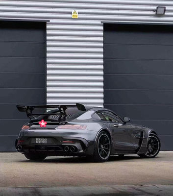 Mercedes AMG GT GTC GTS Bodies Kit için Otomatik Parçalar AMG GT Upgraded Black Series Style Ön ve Arka Tampon Spoiler Hood Body Kit