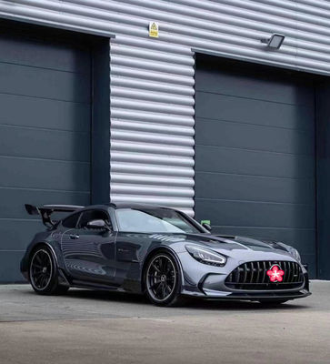 Mercedes AMG GT GTC GTS Bodies Kit için Otomatik Parçalar AMG GT Upgraded Black Series Style Ön ve Arka Tampon Spoiler Hood Body Kit