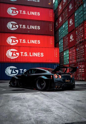 2022 Hot New Products GTR R35 Geniş Bedenli Vücut Kiti Nissan GTR R35 Geniş Vücutlu Vücutlu Ön ve Arka