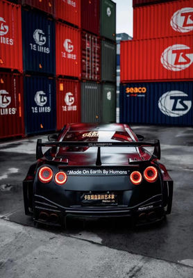2022 Hot New Products GTR R35 Geniş Bedenli Vücut Kiti Nissan GTR R35 Geniş Vücutlu Vücutlu Ön ve Arka