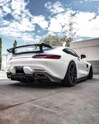 Mercedes AMG GT Karbon Fiber Bodies Kit için AMG GT Karbon Fiber Front Lip Diffuser Spoiler