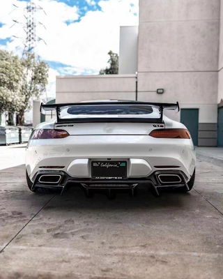 Mercedes AMG GT Karbon Fiber Bodies Kit için AMG GT Karbon Fiber Front Lip Diffuser Spoiler