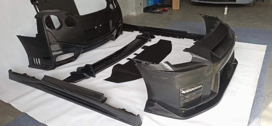 200MM Nissan Gtr Body Kit 2008 - 2020 Nissan Ön Tampon Tampon Makine Kapağı Spoiler