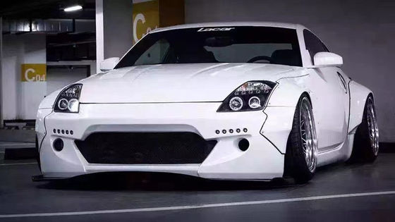 350Z Nissan Body Kit Rezin Elyaf Tampon Arka Diffuser Otomatik Ön Spoiler Yan Eteği