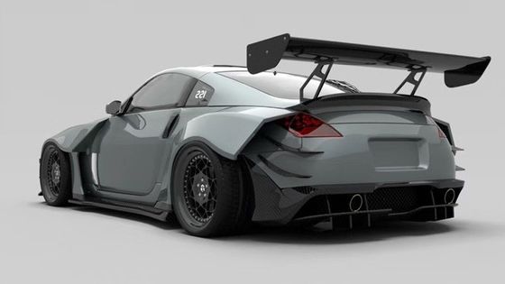 Hava Bıçağı FRP Nissan 350z Geniş Vücut Kit Yan Etekler OEM Ön Ve Arka Tampon