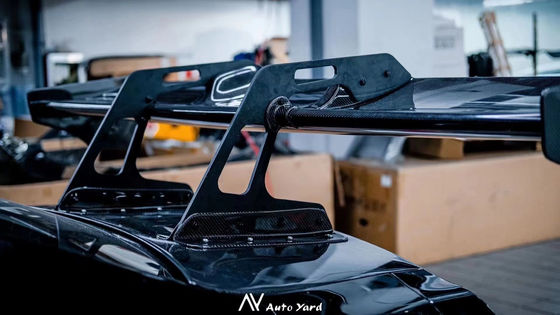 Gümüş GTR Nissan Body Kit LB Style Spoiler Araç Ördek Kuyruk Fin Body Kit Spoiler