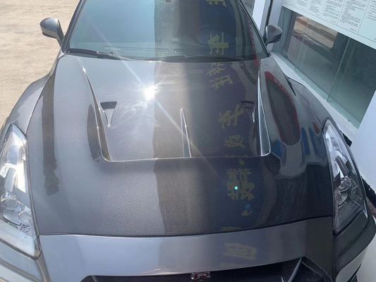 Karbon Fiber Gtr Body Kit GTR R35 Karbon Fiber Hood LB Stil