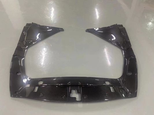 2007- 150 mm Nissan Body Kit GTR R35 Karbon Fiber Motor Kalkanı Pil Koruyucusu Antifriz