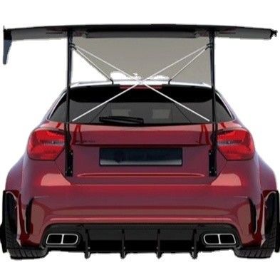 Mercedes AMG A45 Karbon Fiber Bodies Kit A45 Upgraded Top Style Front Shovel Diffuser Spoiler Wide-body Kit için