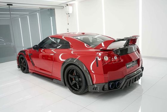 GTR R35 Nissan Body Kit Karbon Fiber KP Stili Bump Spoiler Front Widebody Kit