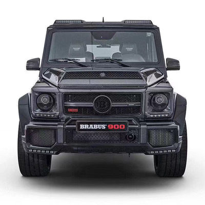 Benz G Sınıfı W463 G500 G550 G63 Karbon Fiber Makine Kapağı W463 Geliştirilmiş B900 Tarzı Başlık