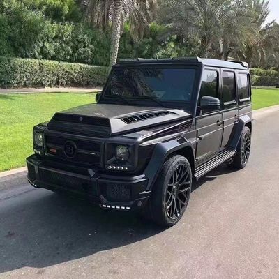 Benz G Sınıfı W463 G500 G550 G63 Karbon Fiber Makine Kapağı W463 Geliştirilmiş B900 Tarzı Başlık