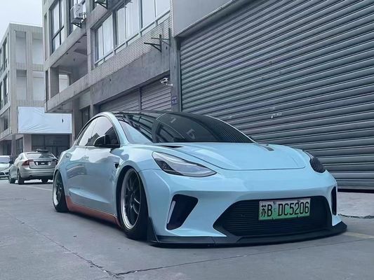 Yeni Ürün Model 3 Bodies Kit Model 3 Ön ve Arka Tamponlar 2019-2022 reçine lif