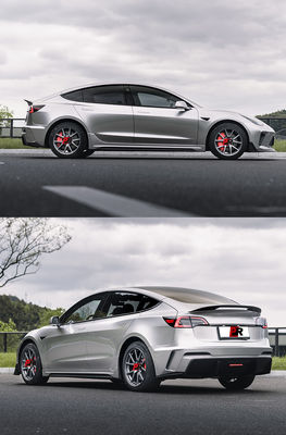 Yeni Ürün Model 3 Bodies Kit Model 3 Ön ve Arka Tamponlar 2019-2022 reçine lif