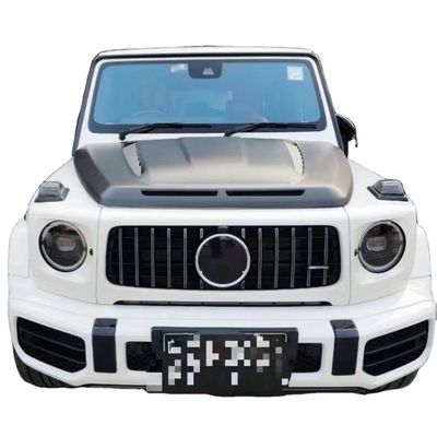 Benz G sınıfı için W464 W463 G500 G550 G63 G350 Karbon Fiber Makine Kapağı W464 W463 Upgrade Topcar Style Kapağı