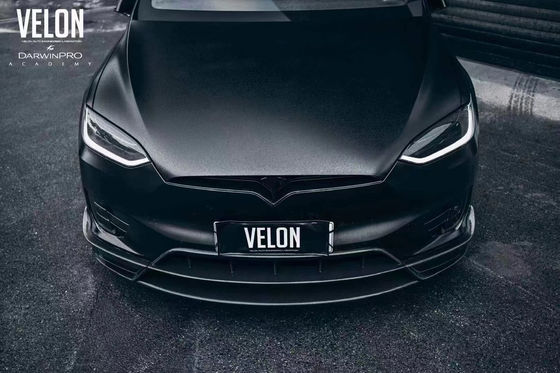 Yüksek Kaliteli Karbon Fiber Model X Karbon Fiber Body Kit Model X Karbon Fiber Ön Kürek Arka Diffuser Spoiler Yan Eteği