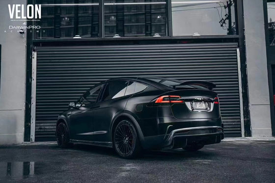 Yüksek Kaliteli Karbon Fiber Model X Karbon Fiber Body Kit Model X Karbon Fiber Ön Kürek Arka Diffuser Spoiler Yan Eteği