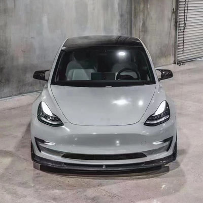 Yüksek Kaliteli Karbon Fiber Model 3 Karbon Fiber Body Kit Model 3 Ön Kürek Arka Diffuser Spoiler Yan Eteği