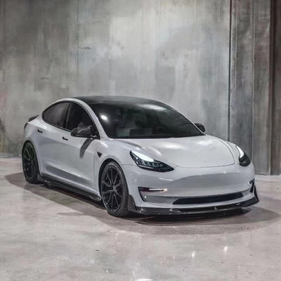 Yüksek Kaliteli Karbon Fiber Model 3 Karbon Fiber Body Kit Model 3 Ön Kürek Arka Diffuser Spoiler Yan Eteği