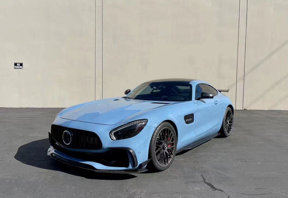 Mercedes AMG GT Body Kit için AMG GT Yenileştirilmiş PD tarzı Ön Tampon Diffuser Spoiler Body Kit