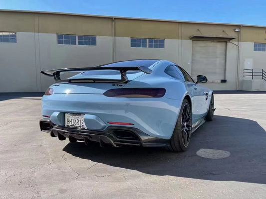 Mercedes AMG GT Body Kit için AMG GT Yenileştirilmiş PD tarzı Ön Tampon Diffuser Spoiler Body Kit