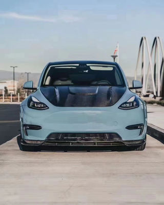 Yeni Ürün Model Y Karbon Fiber Body Kit Model Y Ön Kürek Arka Diffuser Spoiler Kapak