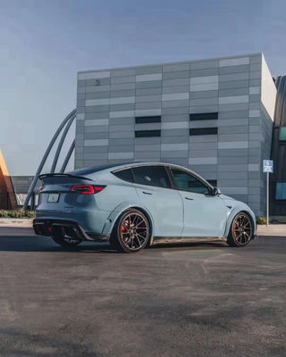 Yeni Ürün Model Y Karbon Fiber Body Kit Model Y Ön Kürek Arka Diffuser Spoiler Kapak