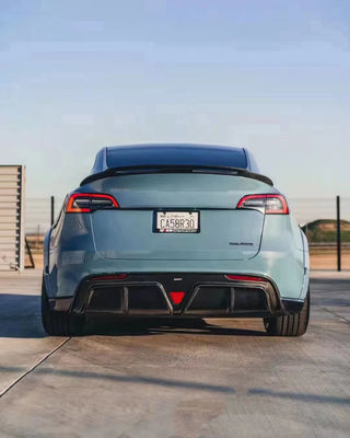 Yeni Ürün Model Y Karbon Fiber Body Kit Model Y Ön Kürek Arka Diffuser Spoiler Kapak