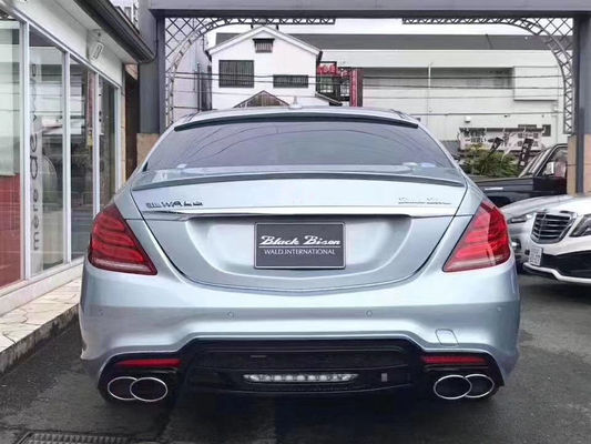 Mercedes-Benz W222 S sınıfı S400 S450 gövde kit W222 WALD stili yükseltilmiş gövde kit