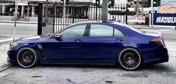 Mercedes-Benz W222 S sınıfı S400 S450 gövde kit W222 WALD stili yükseltilmiş gövde kit