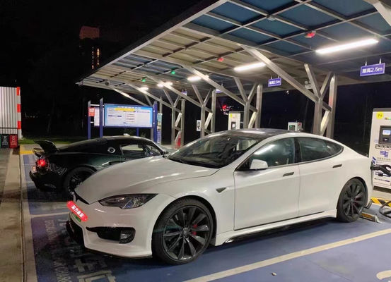 Tesla Model S Body Kit için MODEL S PD tarzı gelişmiş ön ve arka tampon spoiler vücut kitleri