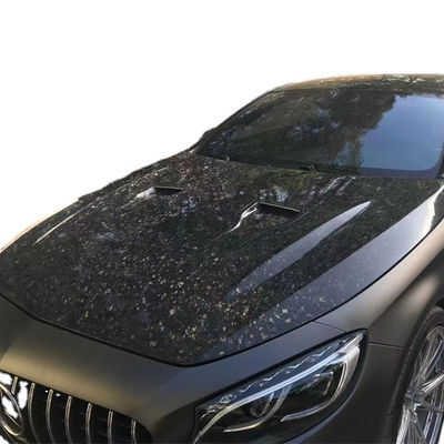 Benz W217 S sınıfı Coupe Karbon Fiber Kapaklı W217 Yükseltilmiş MSY Tarzı Makine Kapaklı
