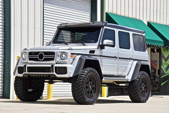 Mercedes W463 4X4 için Otomatik Parçalar V463 4X4 G500 Karbon Fiber geniş vücut tekerlek kaşları