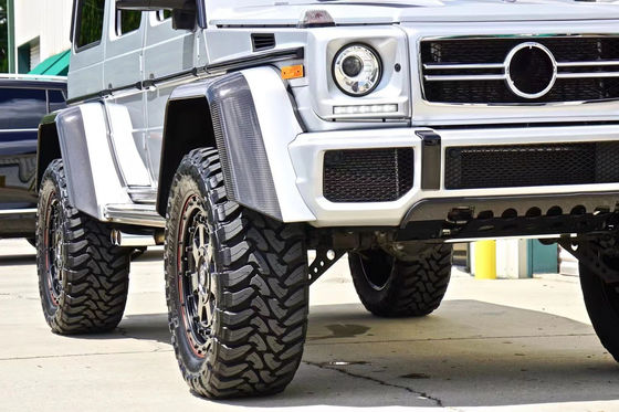 Mercedes W463 4X4 için Otomatik Parçalar V463 4X4 G500 Karbon Fiber geniş vücut tekerlek kaşları