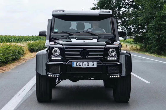 Mercedes W463 4X4 için Otomatik Parçalar V463 4X4 G500 Karbon Fiber geniş vücut tekerlek kaşları