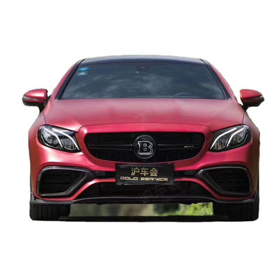 Mercedes E Sınıfı W238 E300 E63 için Otomatik Parça W238 Coupe Upgrades Bras tarzı Ön Fırça Diffuser Spoiler Body Kit