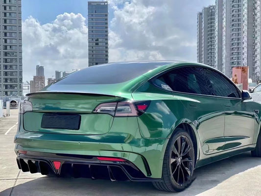 FPR 2019 Spoiler For Tesla Model 3 Body Kit 2022 ACP Stili Ön Ve Arka Tampon