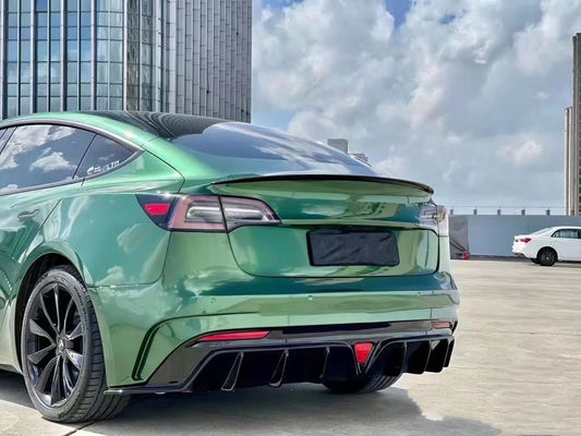 FPR 2019 Spoiler For Tesla Model 3 Body Kit 2022 ACP Stili Ön Ve Arka Tampon