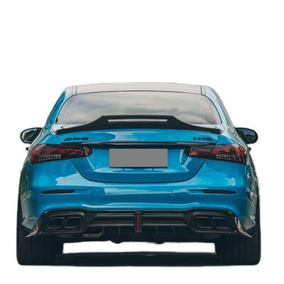 Mercedes E63S 2021 E63s için Otomobil Parçaları Karbon Elyafı Vücut Kitsesi Karbon Elyaf Otomobil Diffuser Spoiler Vücut Kitl