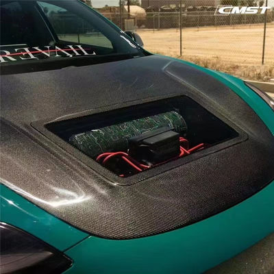 146cm Model 3 Tesla Body Kit Plastik Şeffaf Karbon Fiber Kapuk