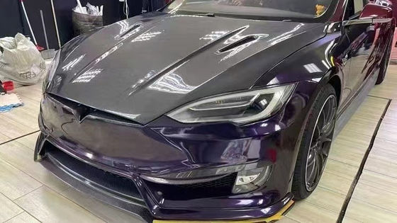 Model S Tesla Body Kit 2017 - 2019 Arka Tampon Spoiler Kapuz Motoru