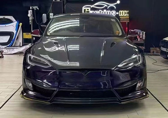 Model S Tesla Body Kit 2017 - 2019 Arka Tampon Spoiler Kapuz Motoru