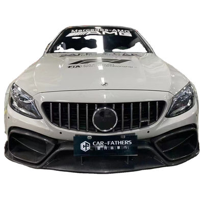 Mercedes W205 C180 C260 C300 Vücut Keti için Otomatik Parçalar W205 C180 C260 C300 IMP Stili Geliştirilmiş Ön Tampon Vücut Keti