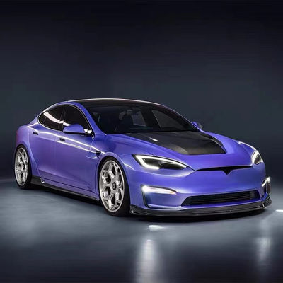 Vors Style Tesla Body Kit 2013 - 2016 Tesla Model S Spoiler Hood Yan Eteği